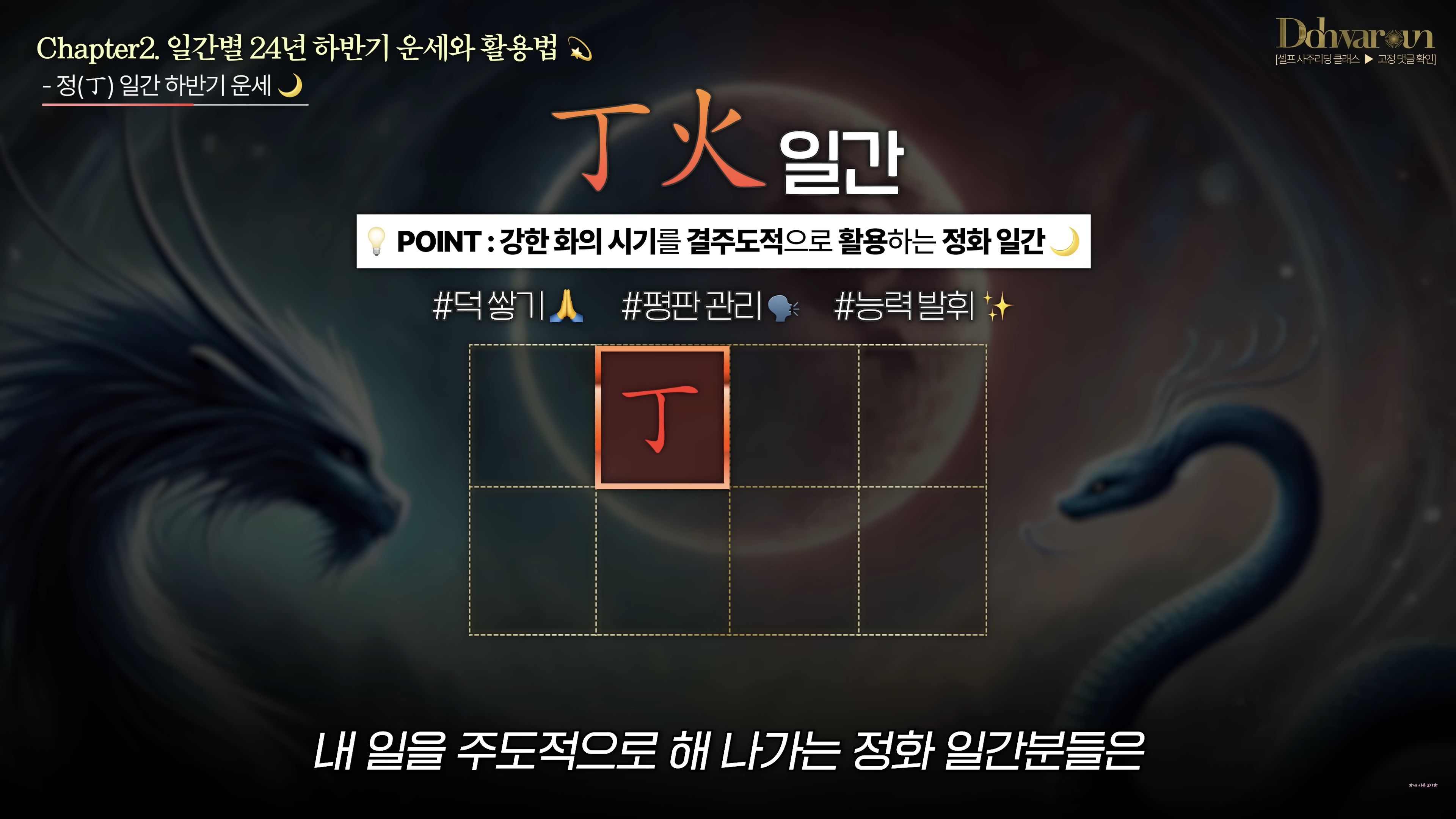 정화일간 운세