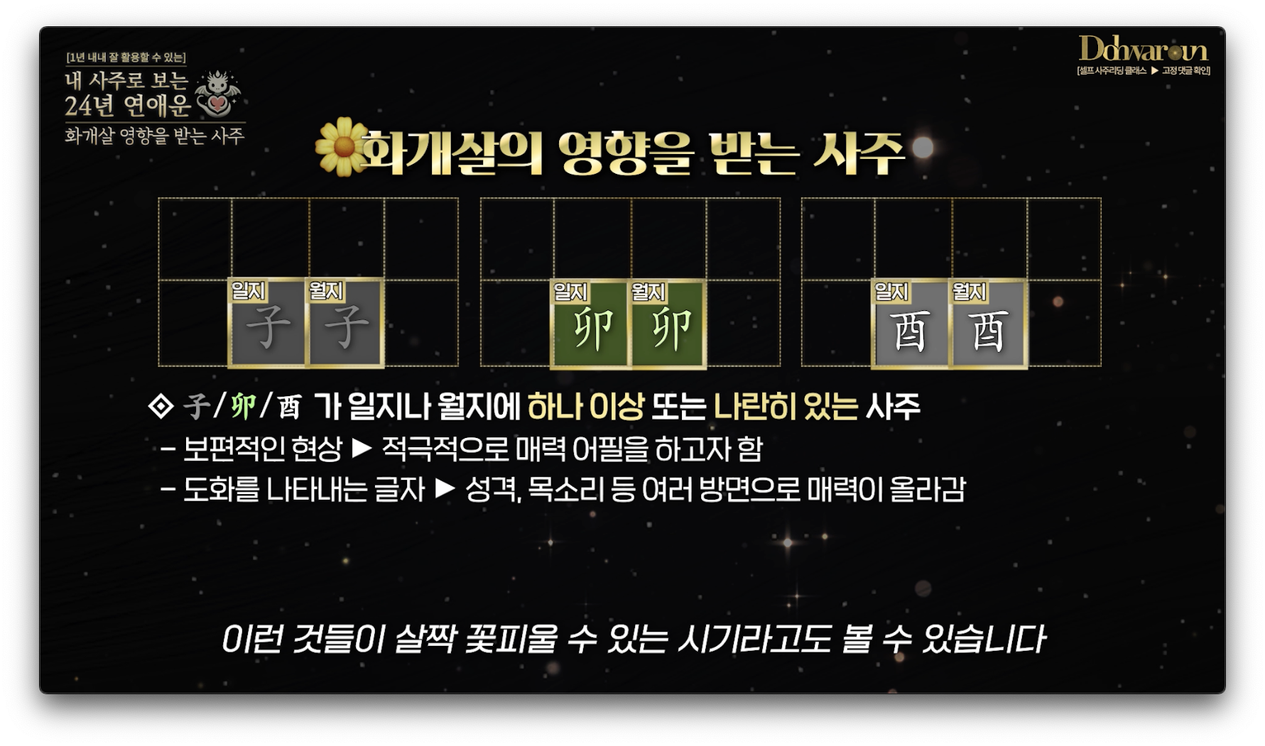 화개살 사주