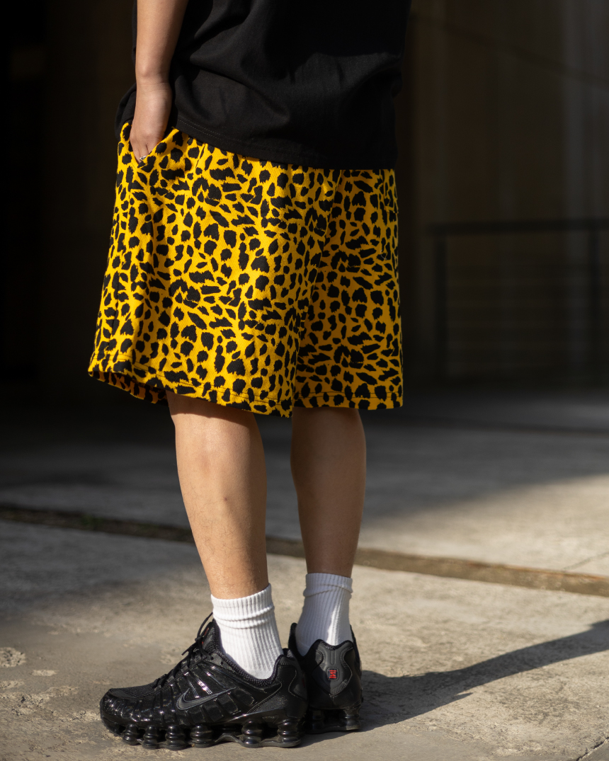 Leopard bermuda half pants yellow [ACH251BO053] : ACHRO(아크로)