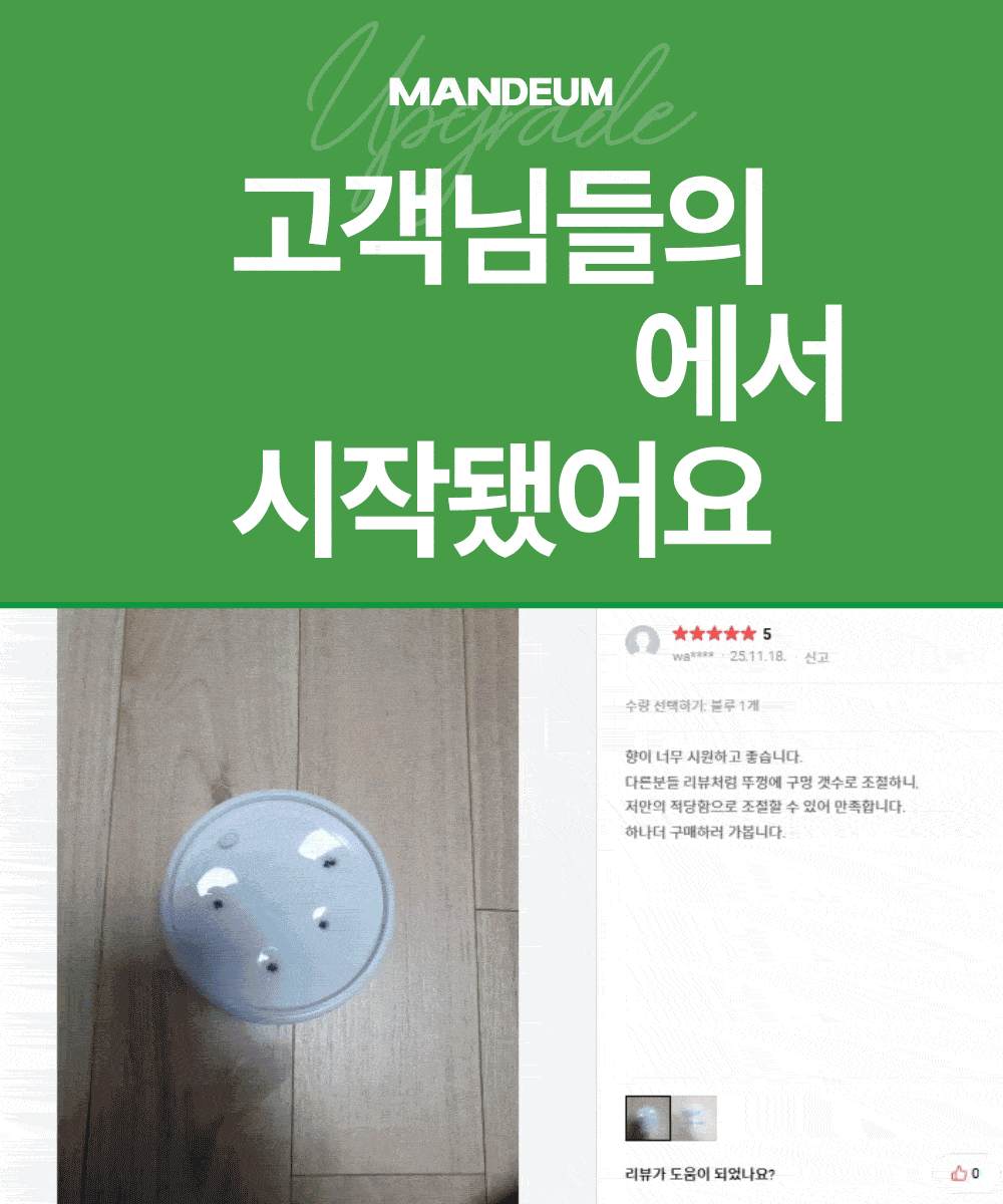 만듬 초강력 실내 탈취제 포레스트