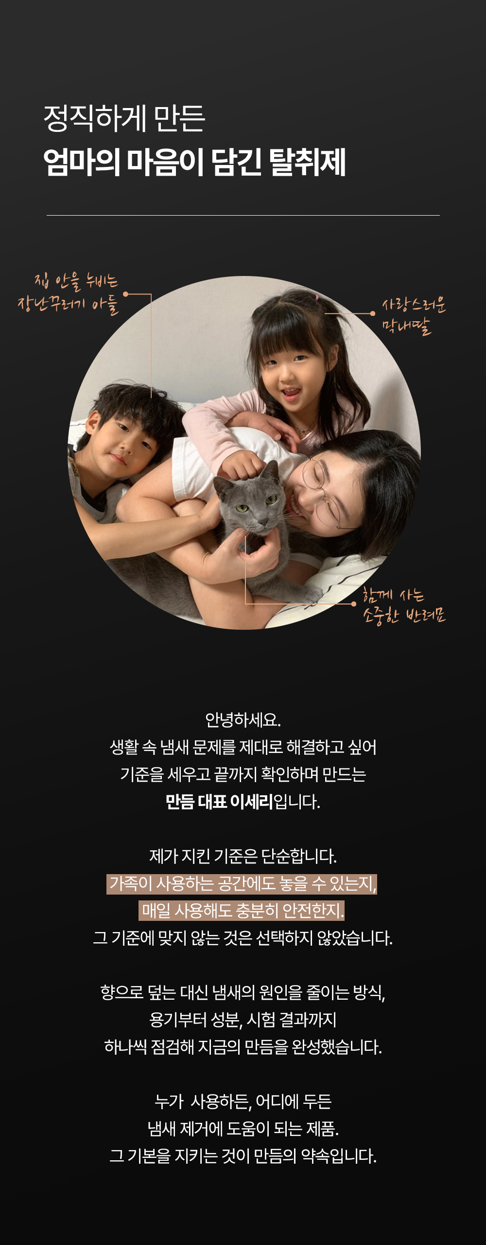 만듬 초강력 실내 고체 탈취제