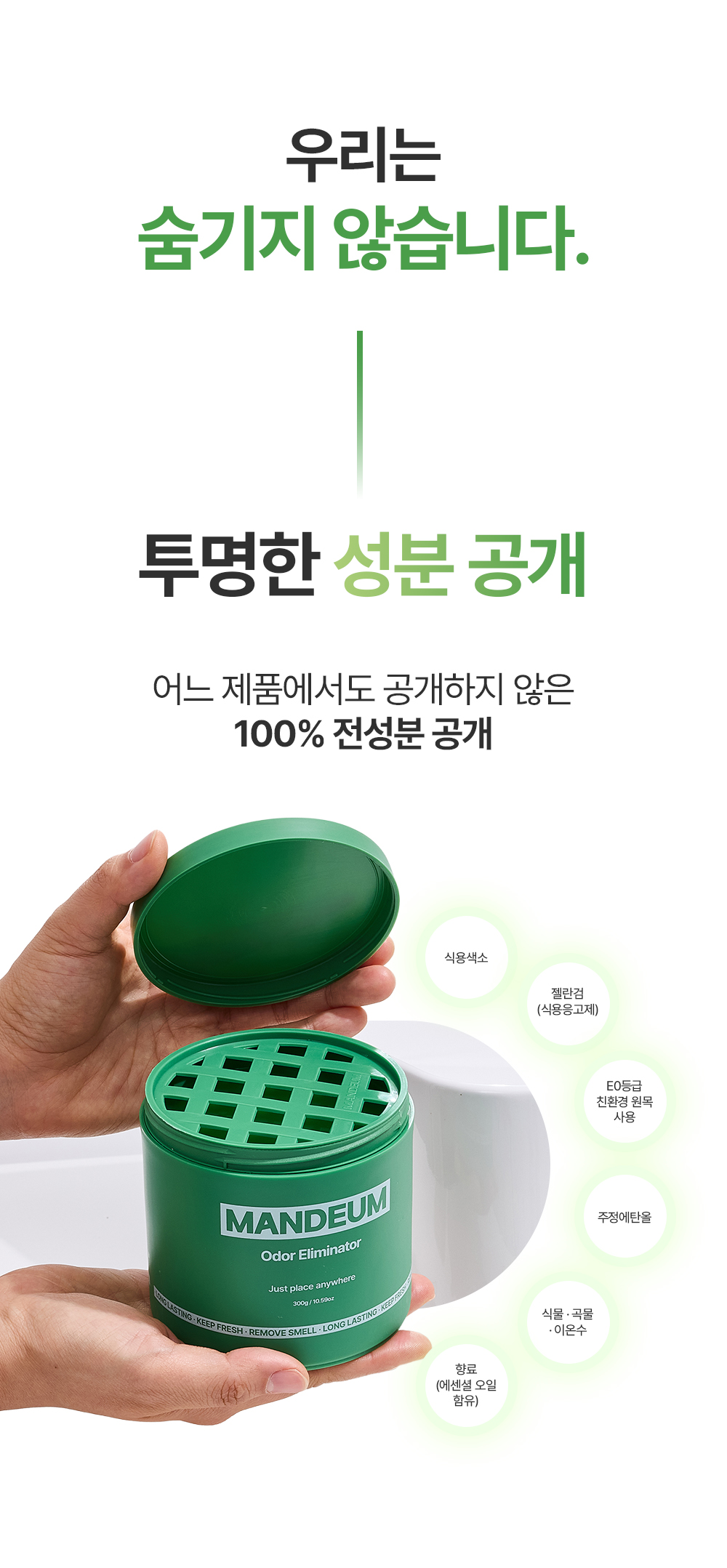 만듬 초강력 실내 탈취제 포레스트
