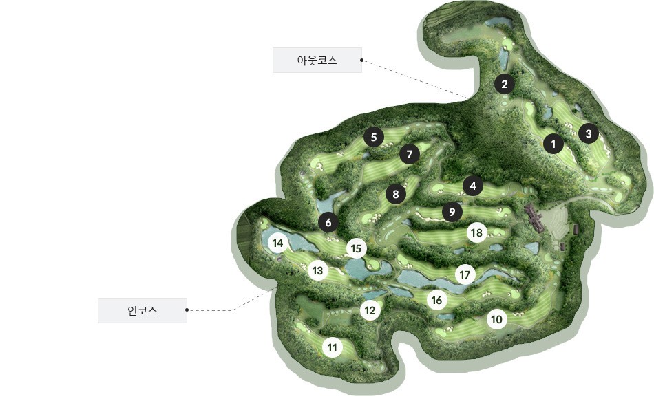 [ 경북 안동 ] 가장 한국적인 안동 리버힐 CC 국내 골프 1박2일 36홀