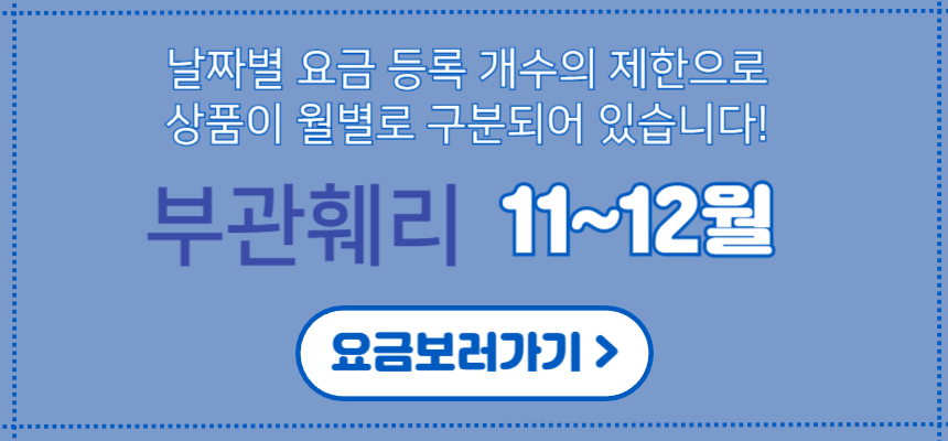 부관훼리 부산 일본 시모노세키 편도 왕복 승선권 연휴 예약 일본자유여행 부산항대교 야경