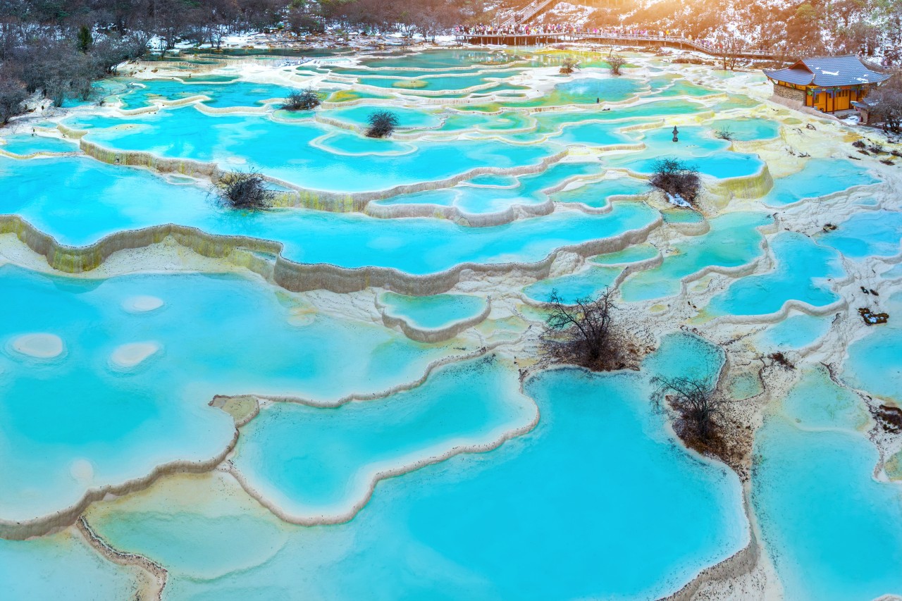 서안 구채구 에어부산 