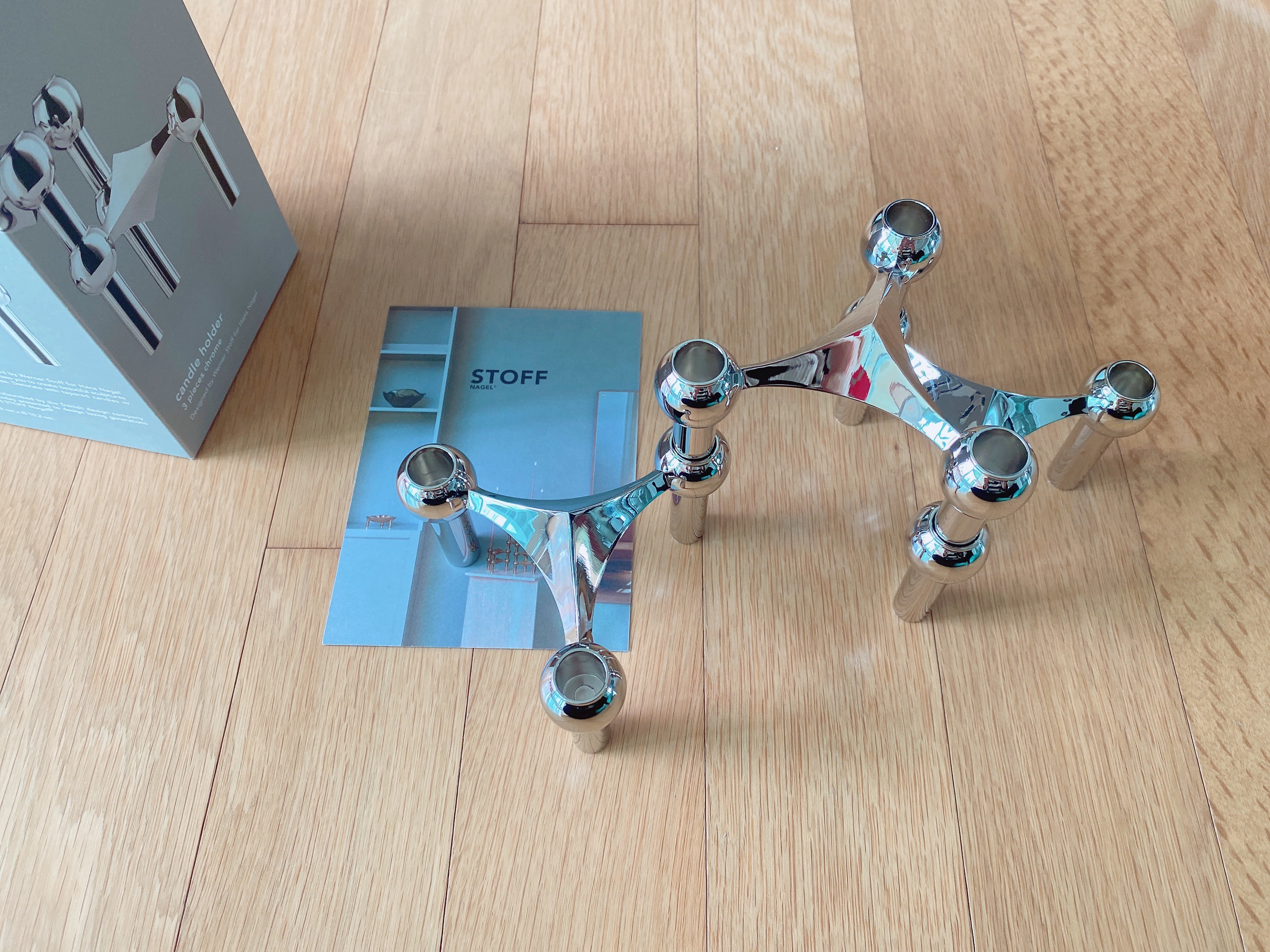 STOFF Nagel] Candle Holder Chrome 스토프 나겔 캔들홀더 (크롬