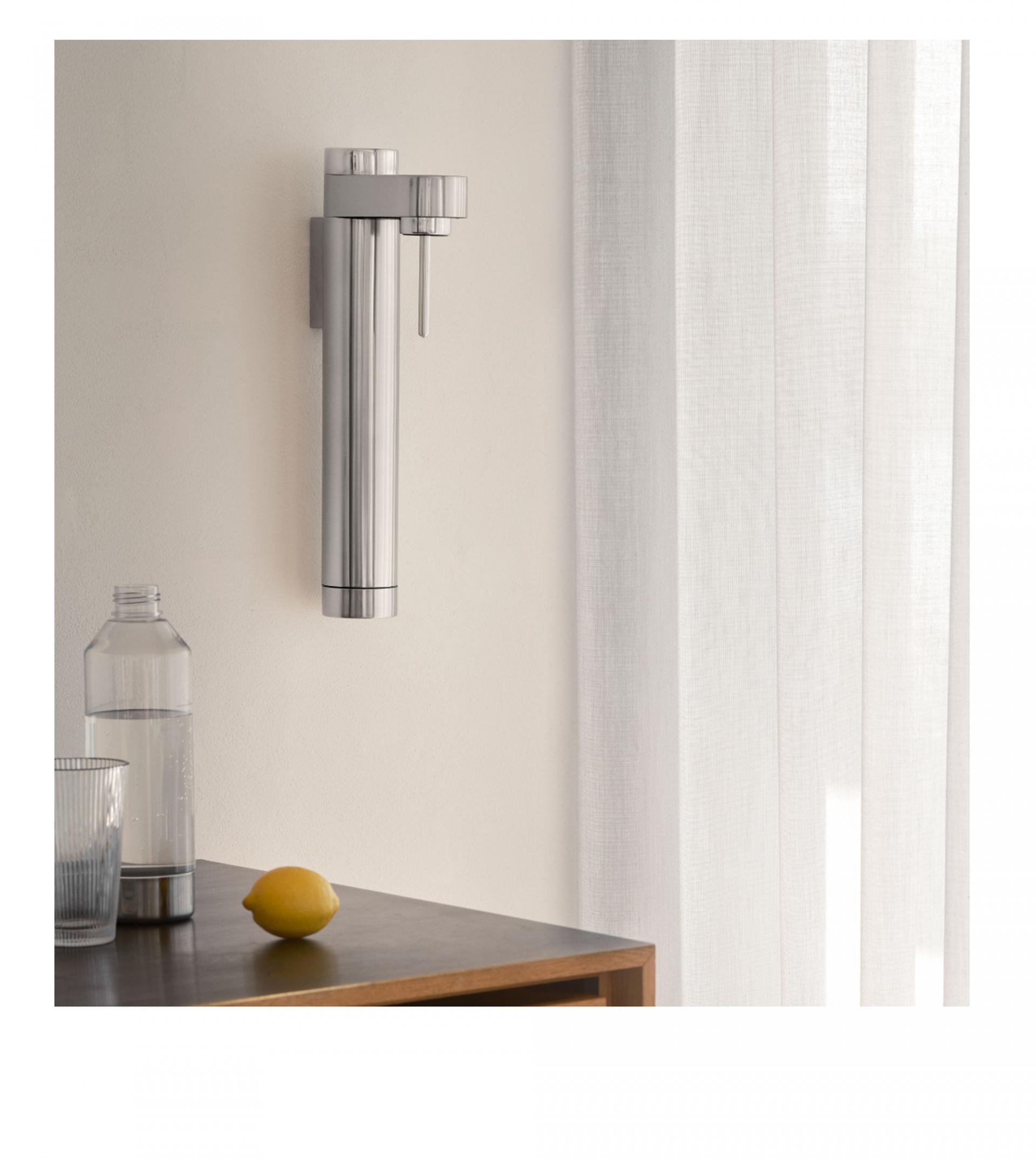 [Stelton] Brus Carbonator Wall Mount Steel 스텔톤 브루스 탄산수제조기 벽걸이형 스틸
