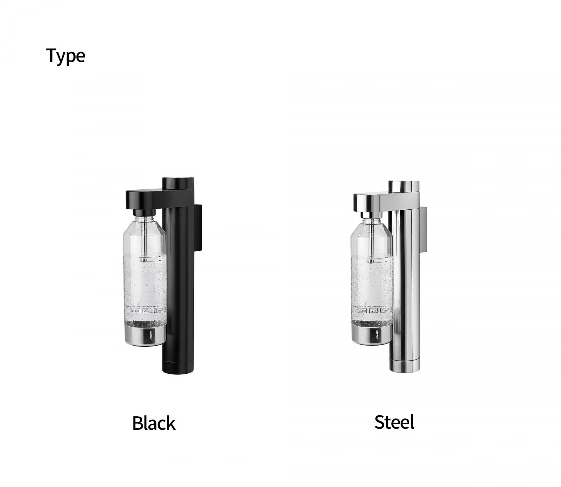 [Stelton] Brus Carbonator Wall Mount Steel 스텔톤 브루스 탄산수제조기 벽걸이형 스틸