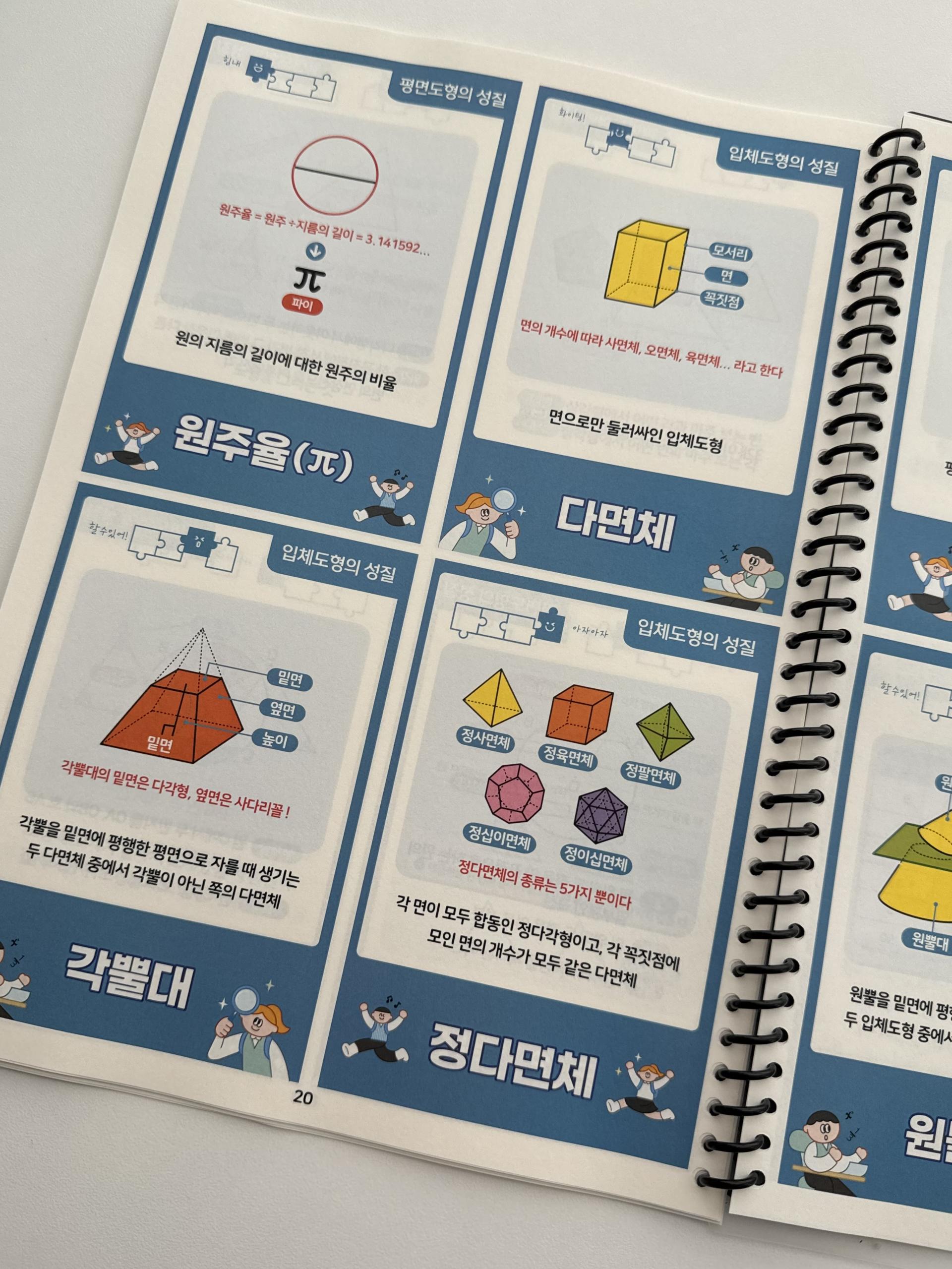 중1 총정리 카드