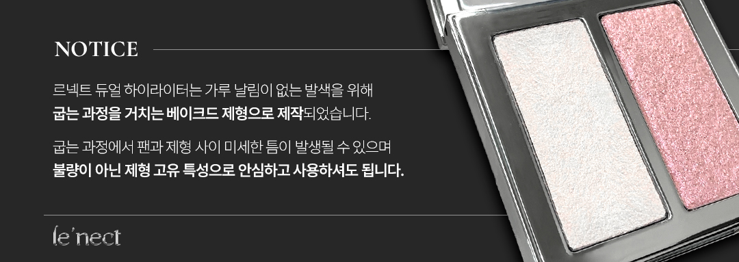 르넥트 오로라 듀얼 하이라이터 4g*2