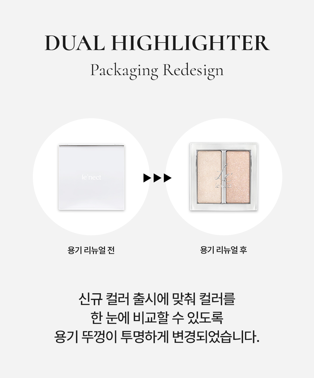 르넥트 오로라 듀얼 하이라이터 4g*2