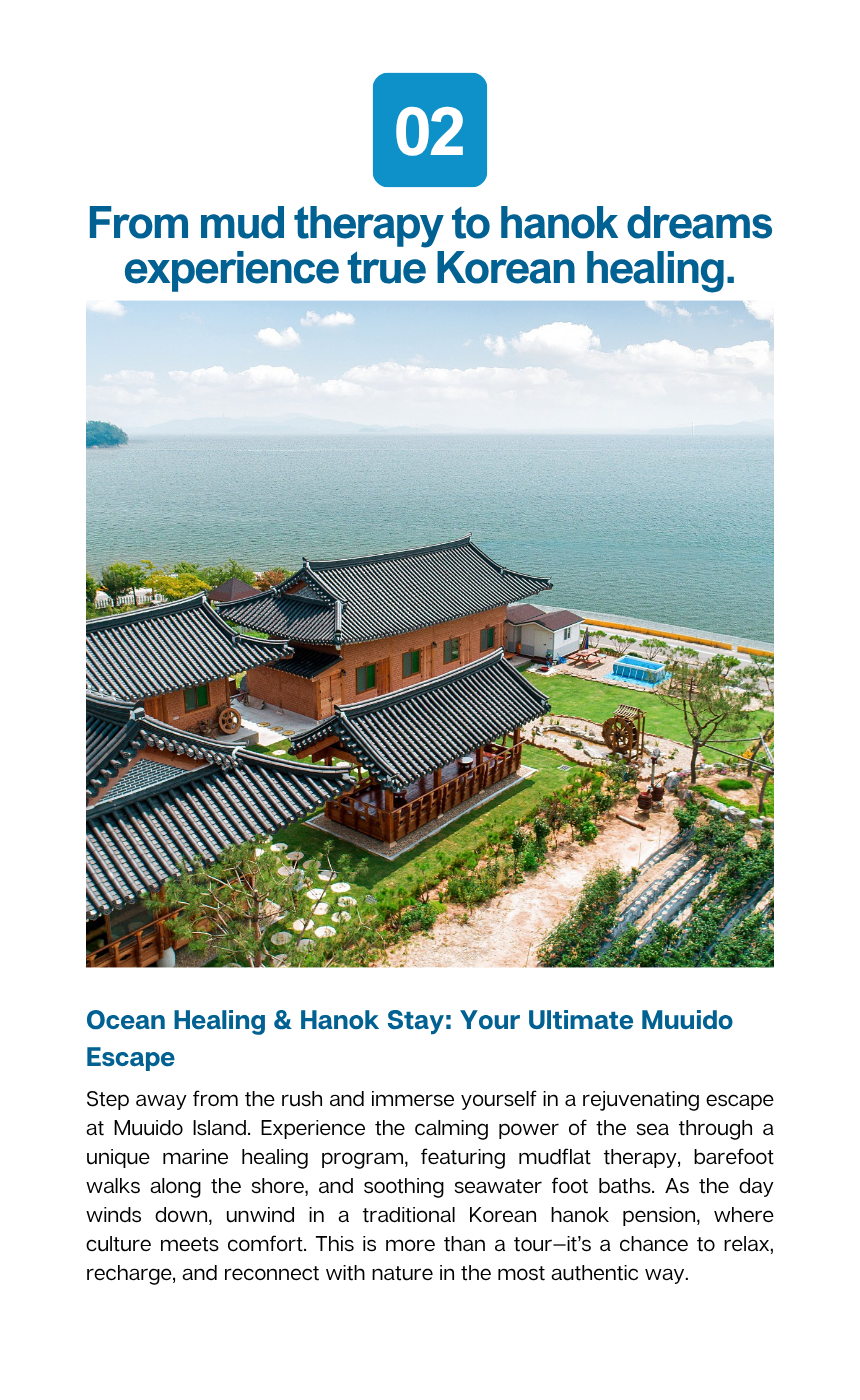 Incheon Island - The 48 Hour Mindful Escape Wellness Trail Tour (3D2N)