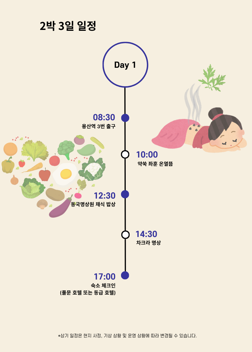 강화 약쑥 면역케어 + 전등사 템플스테이