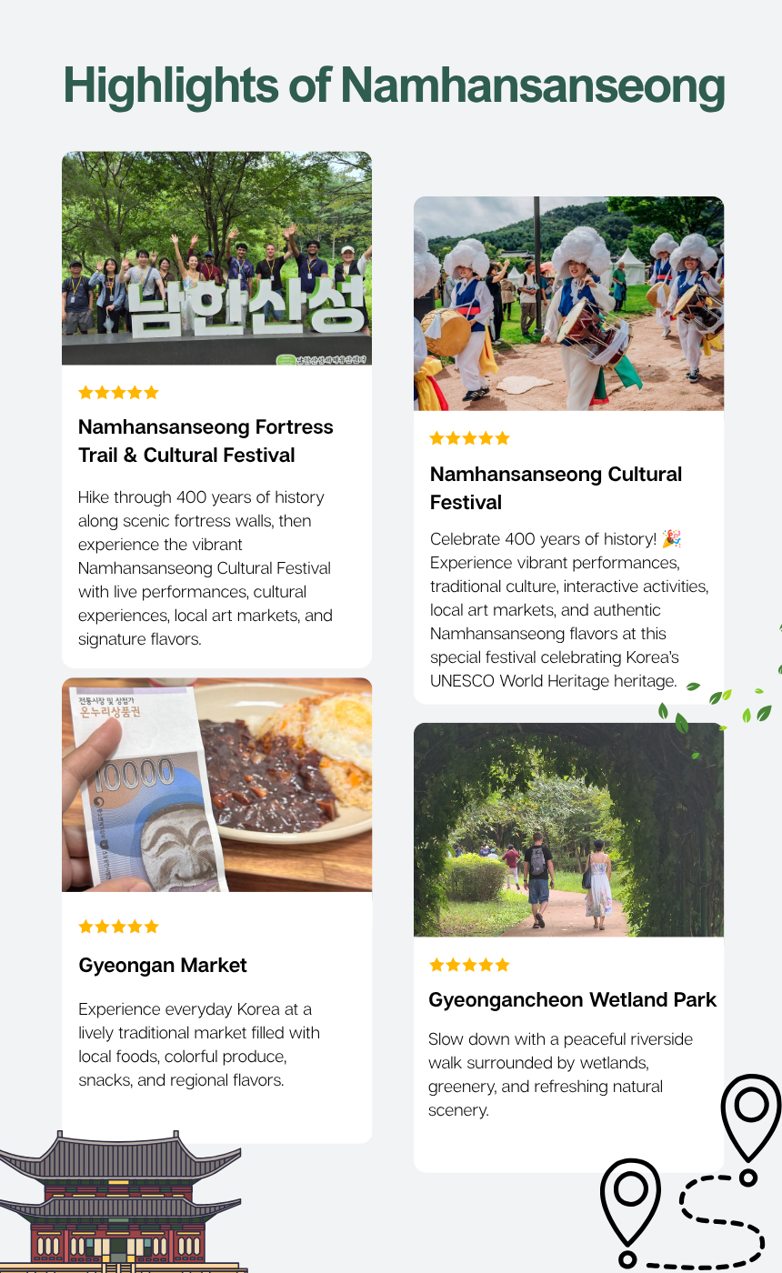 [9/19] <EG Tour> Namhansanseong Adventure: UNESCO Fortress, Views & Local Flavors