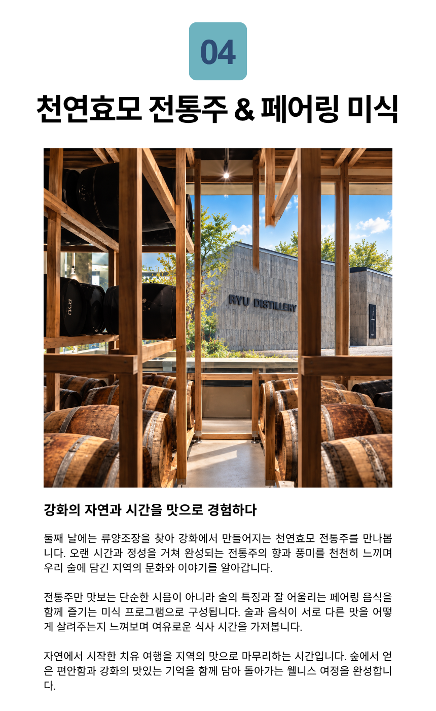 강화 마니산 氣 치유 산림테라피