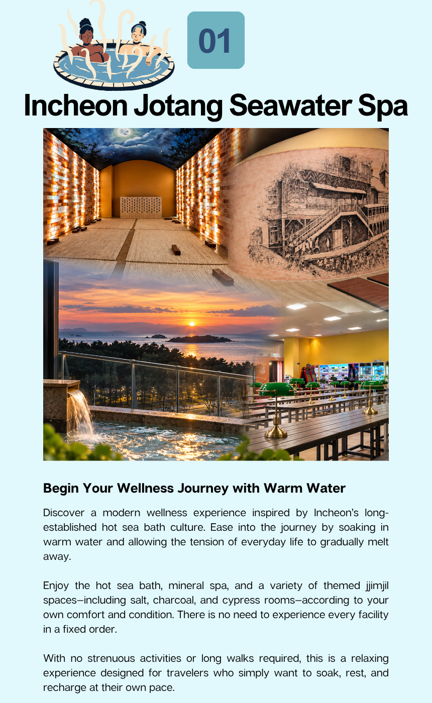 Incheon Jotang: 100 Years of Seawater Bath & Mineral Spa Wellness
