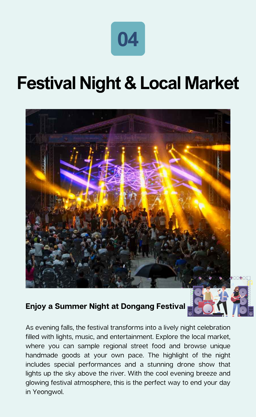 Yeongwol Festival Edition · Donggang Raft Festival + UNESCO Heritage Day Tour