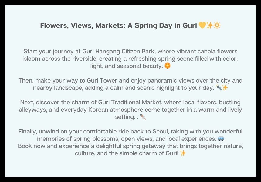 Guri Canola Flower Festival & Traditional Market Tour