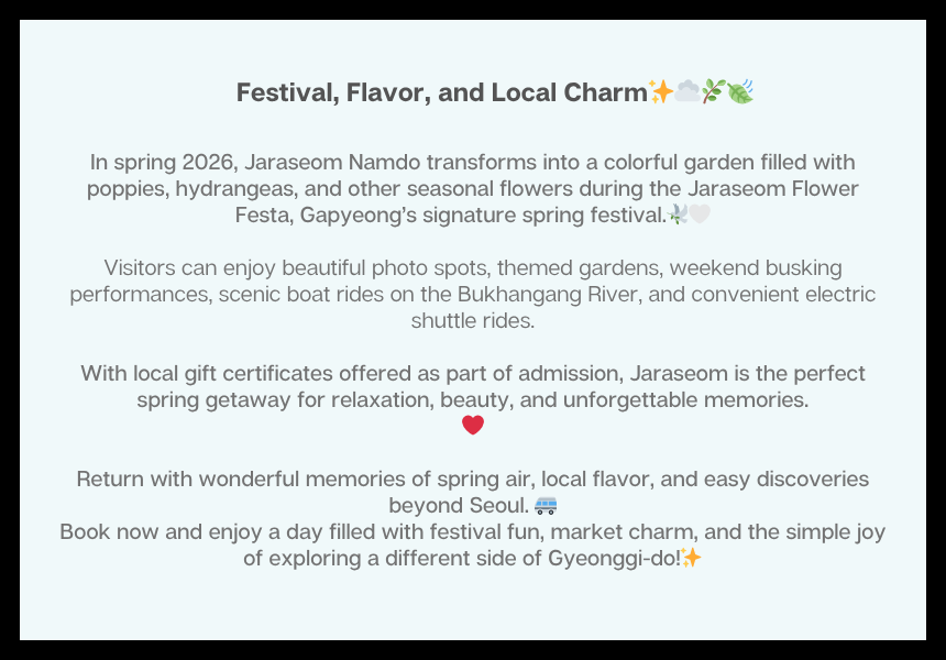 [5/01] Good Food with Good People in Pyeongtaek