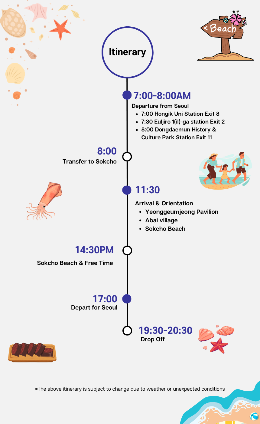Sokcho Coastal Relax Tour