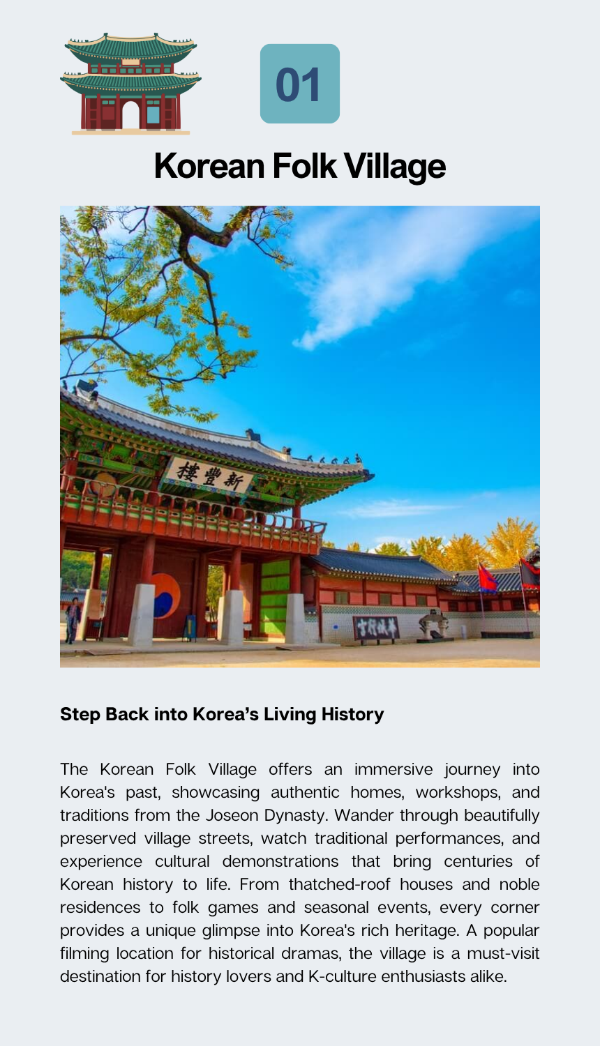 [Jul - Oct][Every Sunday] UNESCO Suwon Hwaseong Fortress & Nammun Market Cultural Village