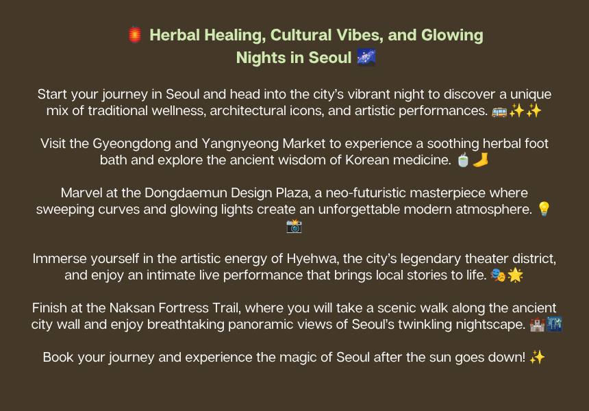 Seoul After Dark: Gyeongdong K-Market & Night Culture Tour