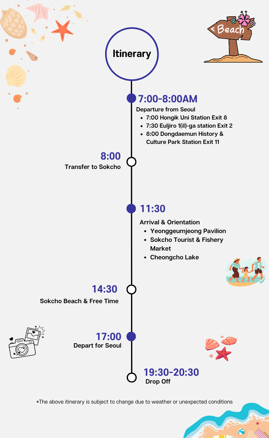 Sokcho Sea & Lake Slow Tour