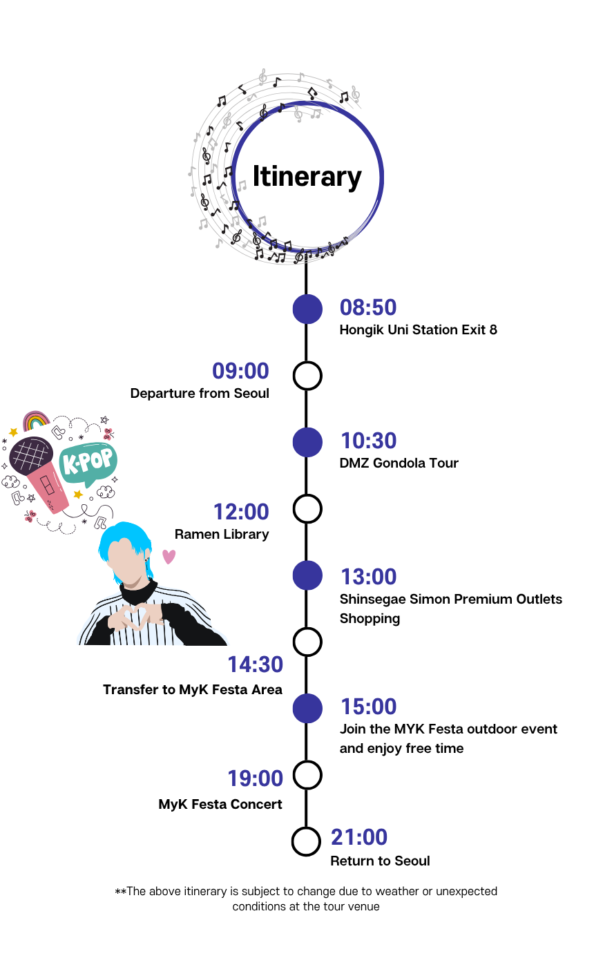 [6/26, 27] 2026 Myk Festa With friendly DMZ tour