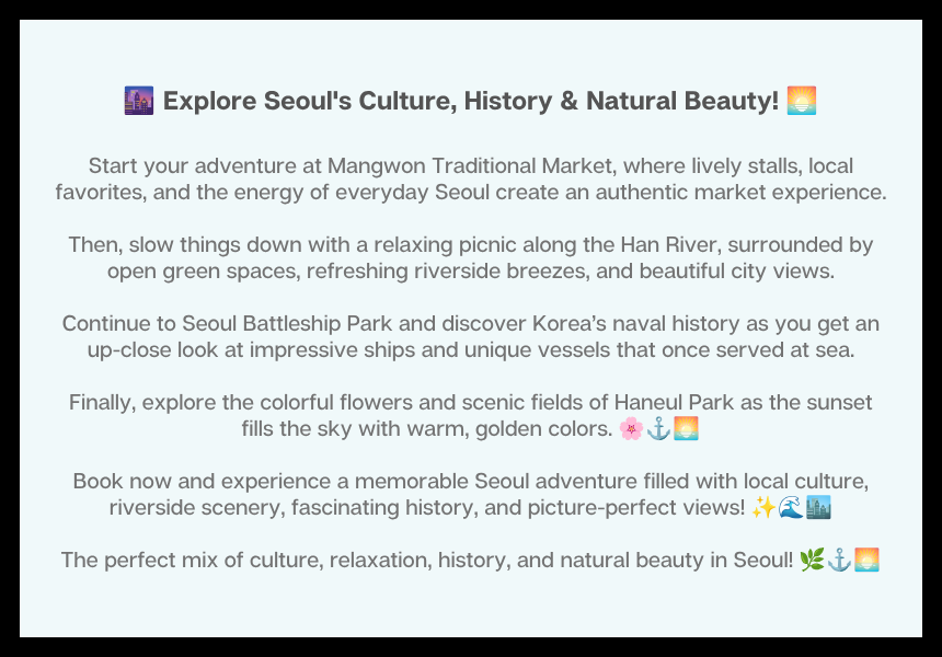Seoul After Dark: Gyeongdong K-Market & Night Culture Tour