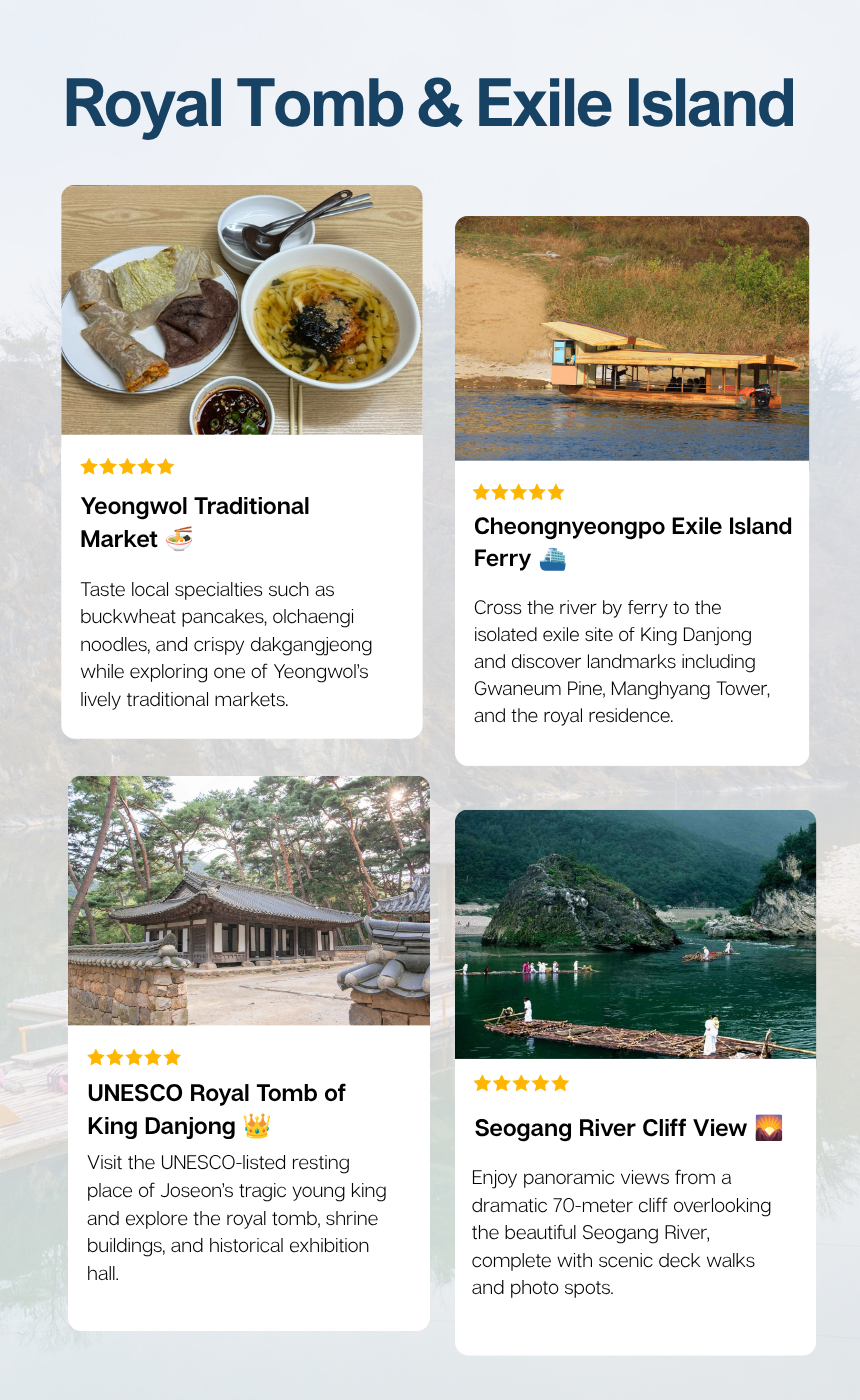 The Tragic King's Trail · UNESCO Royal Tomb & Exile Island Day Trip