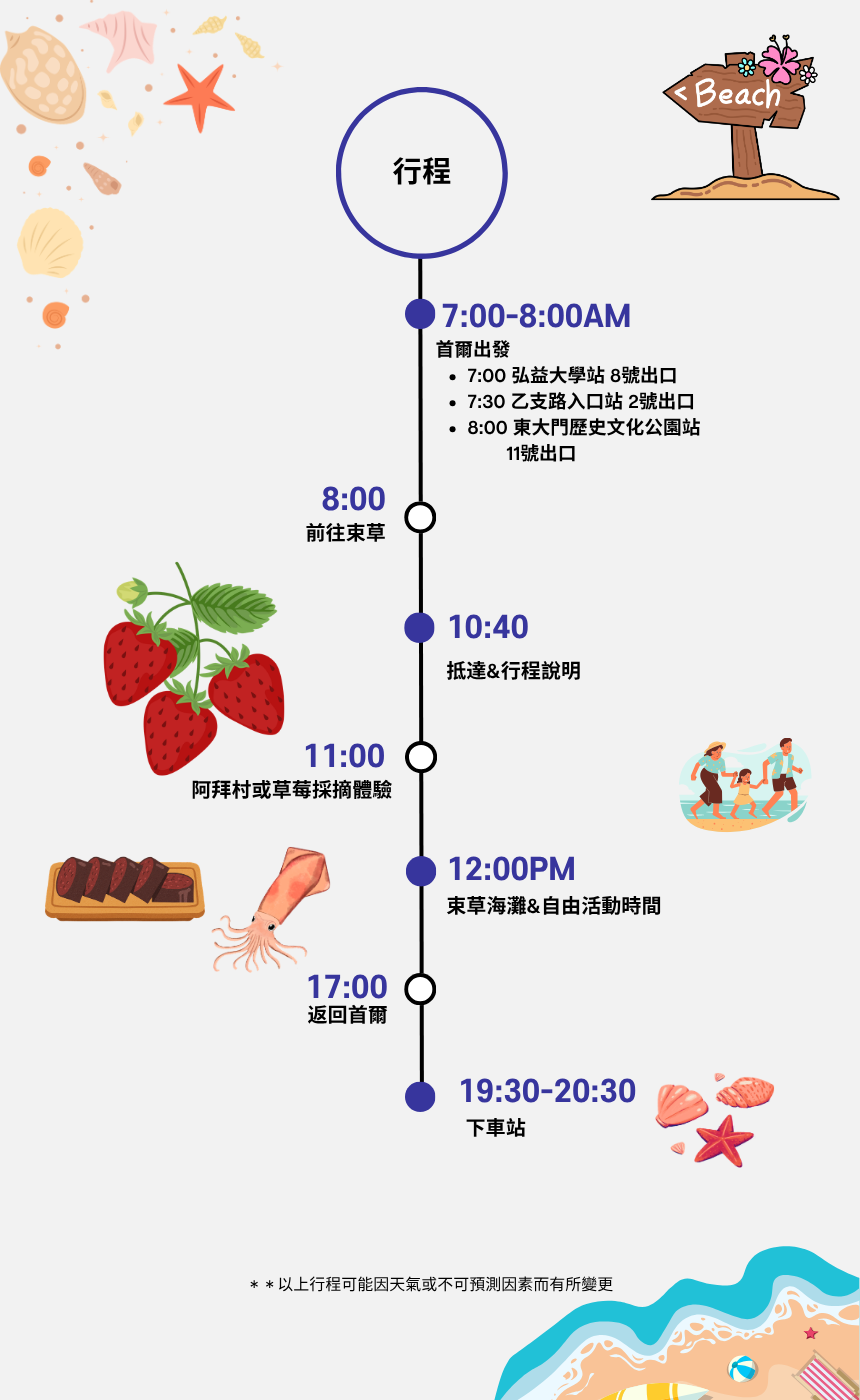 束草海岸&療癒之旅