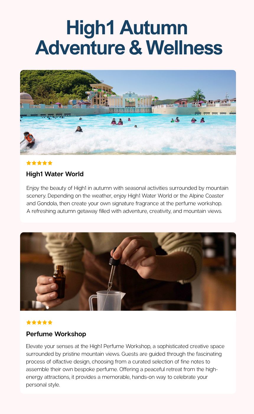 8/16 High1 Water World & Wellness Experience