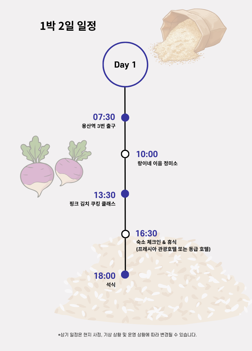 교동도 로컬미식 & 양조장 치유