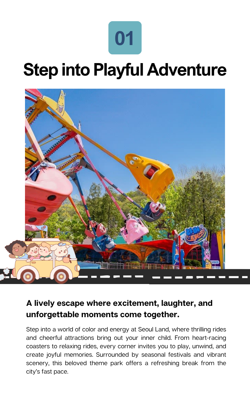 [5/30] Seoul Land + Traditional Market Experience