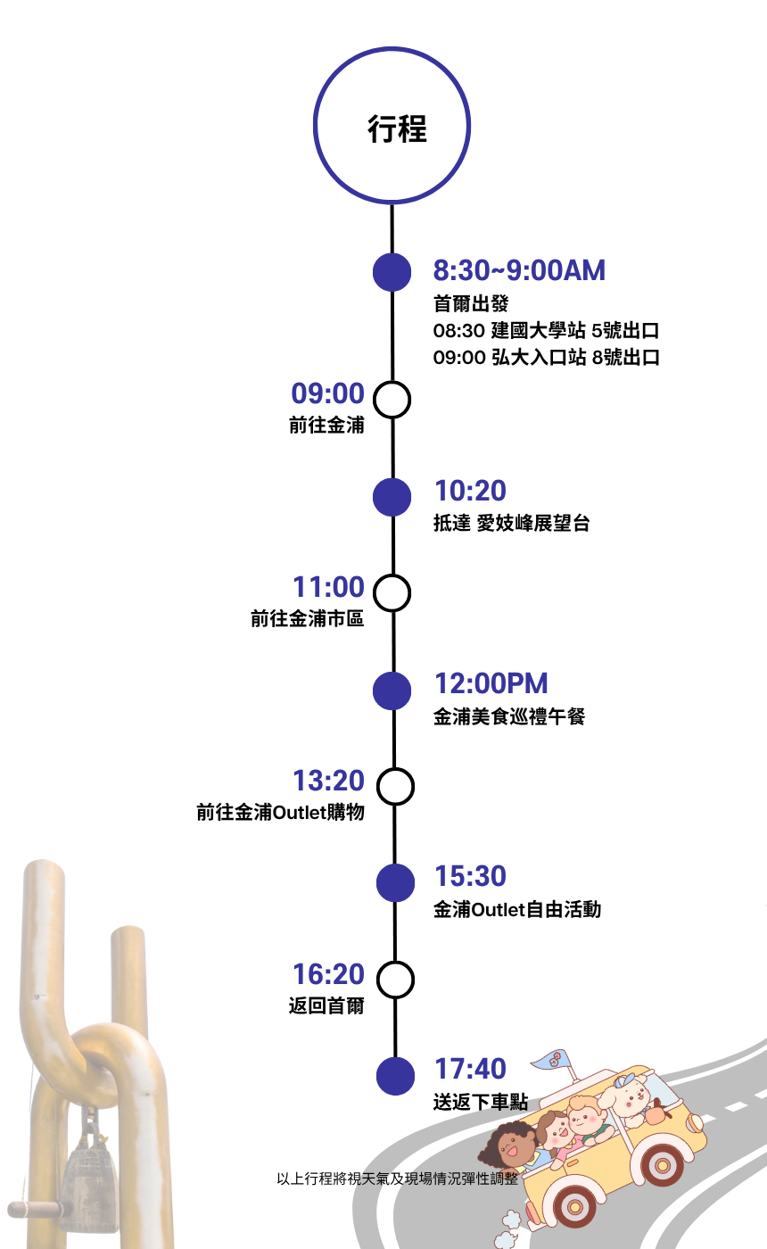 EG TOUR [R4] 金浦和平＆美食之旅