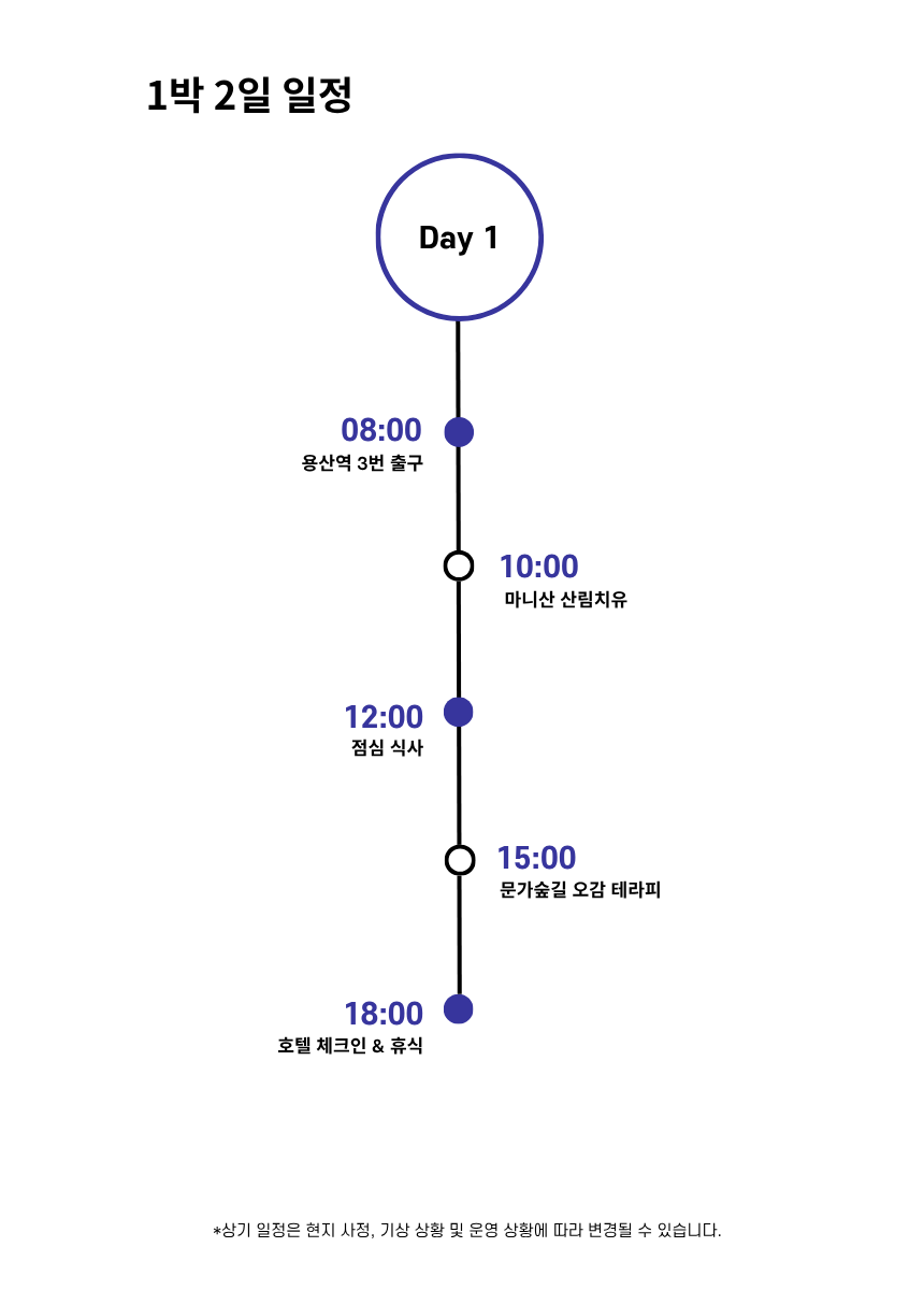 강화 마니산 氣 치유 산림테라피