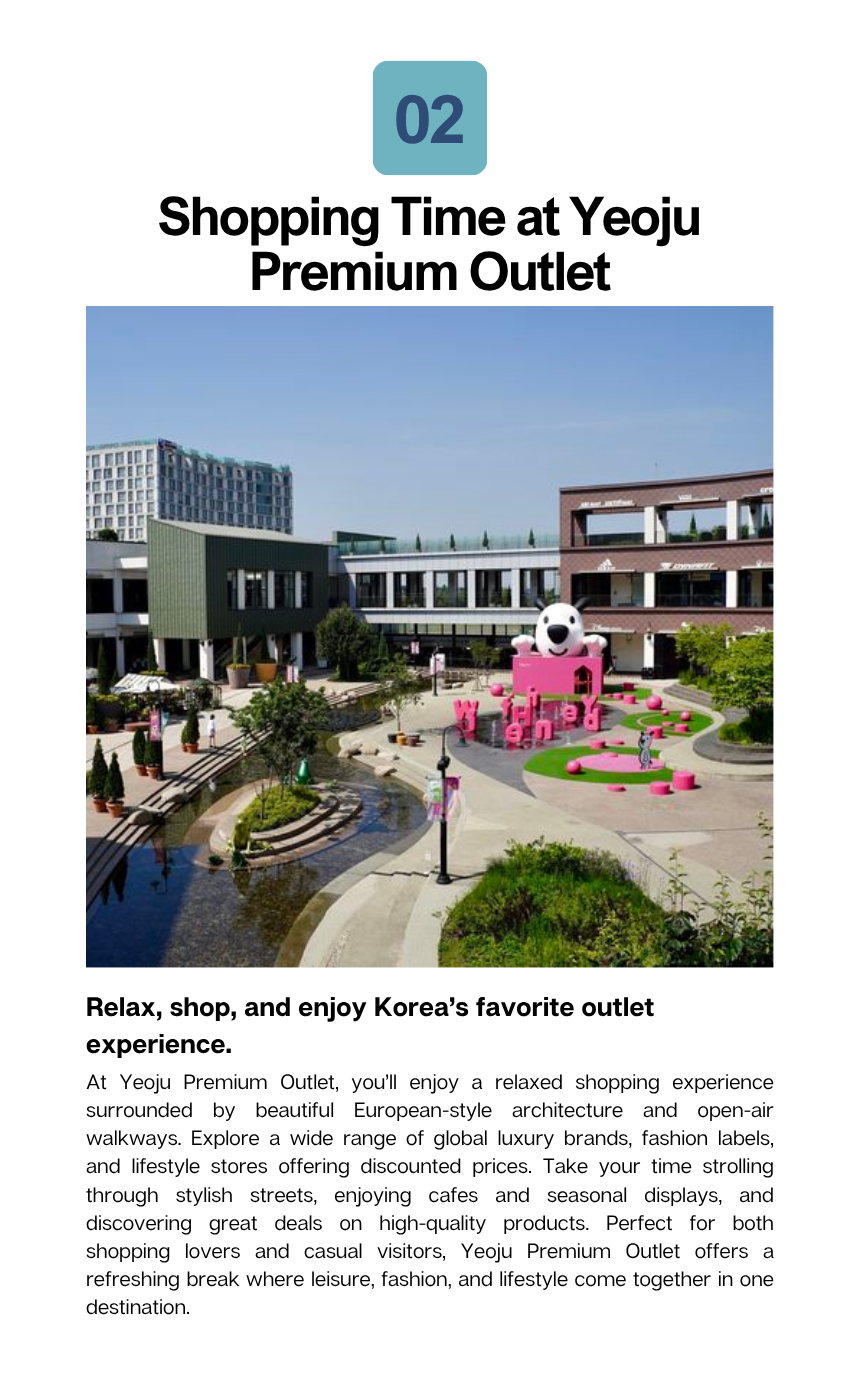 [6/14] Icheon Cerapia & Yeoju Premium Outlets Tour