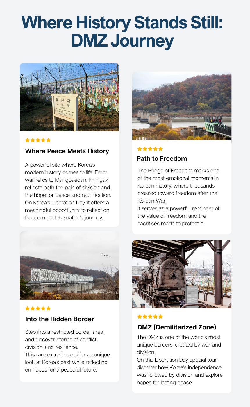 [8/15] DMZ Docent Tour: Liberation Day Special Journey