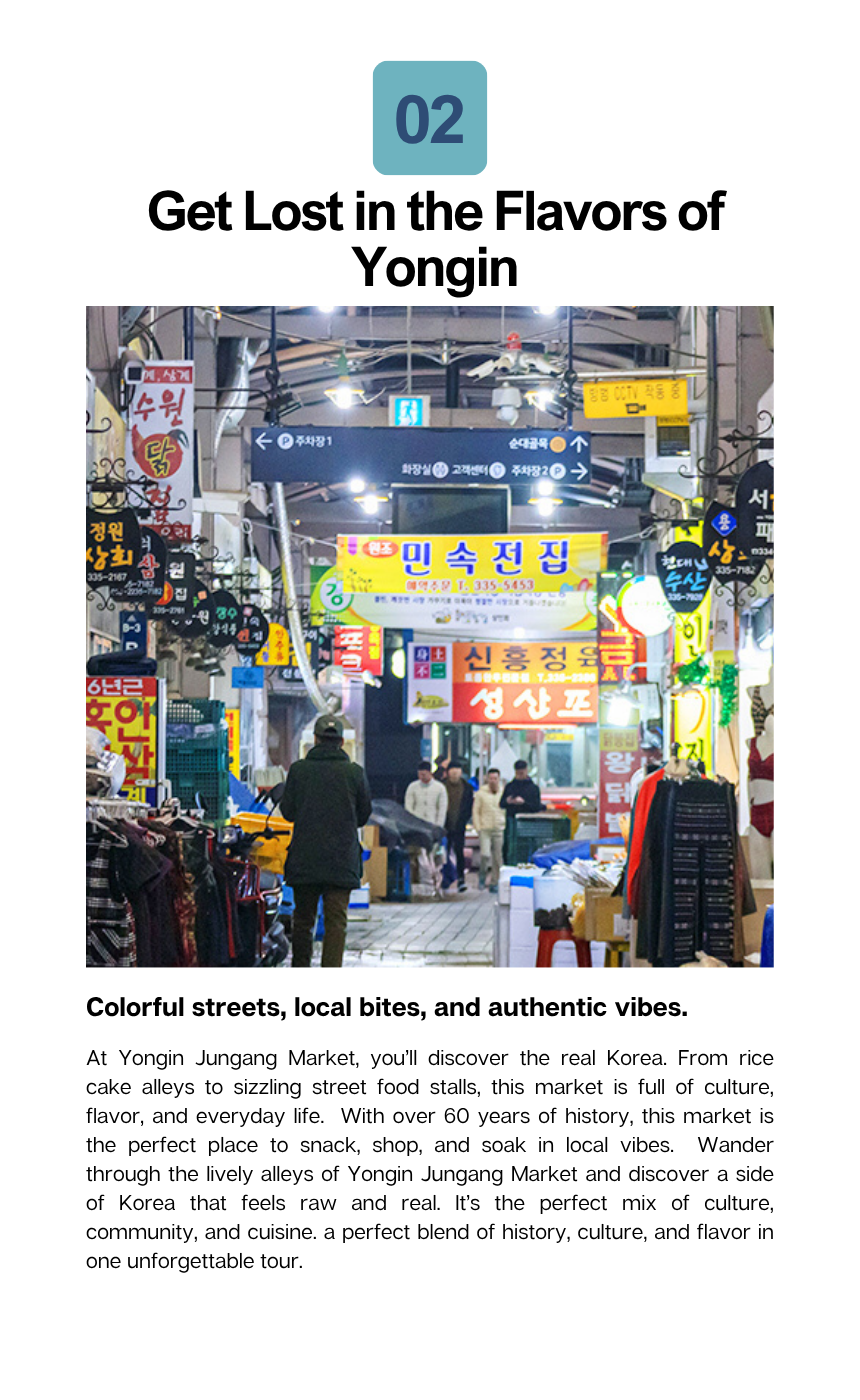 [5/2] Korean Folk Village & Yongin Market Day Tour