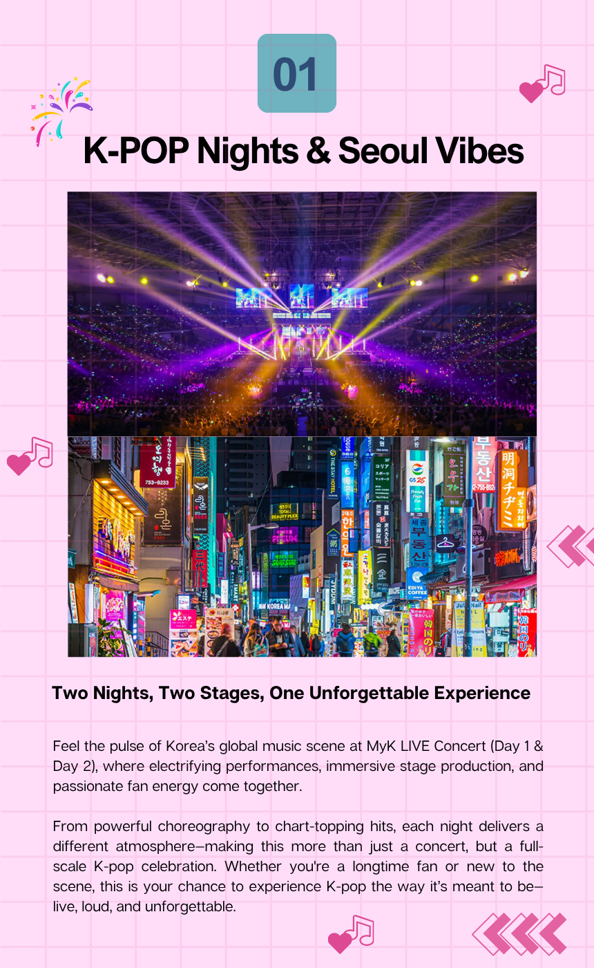 [6/26, 27,28] 2026 MyK FESTA K-POP Concert & Seoul Culture Tour