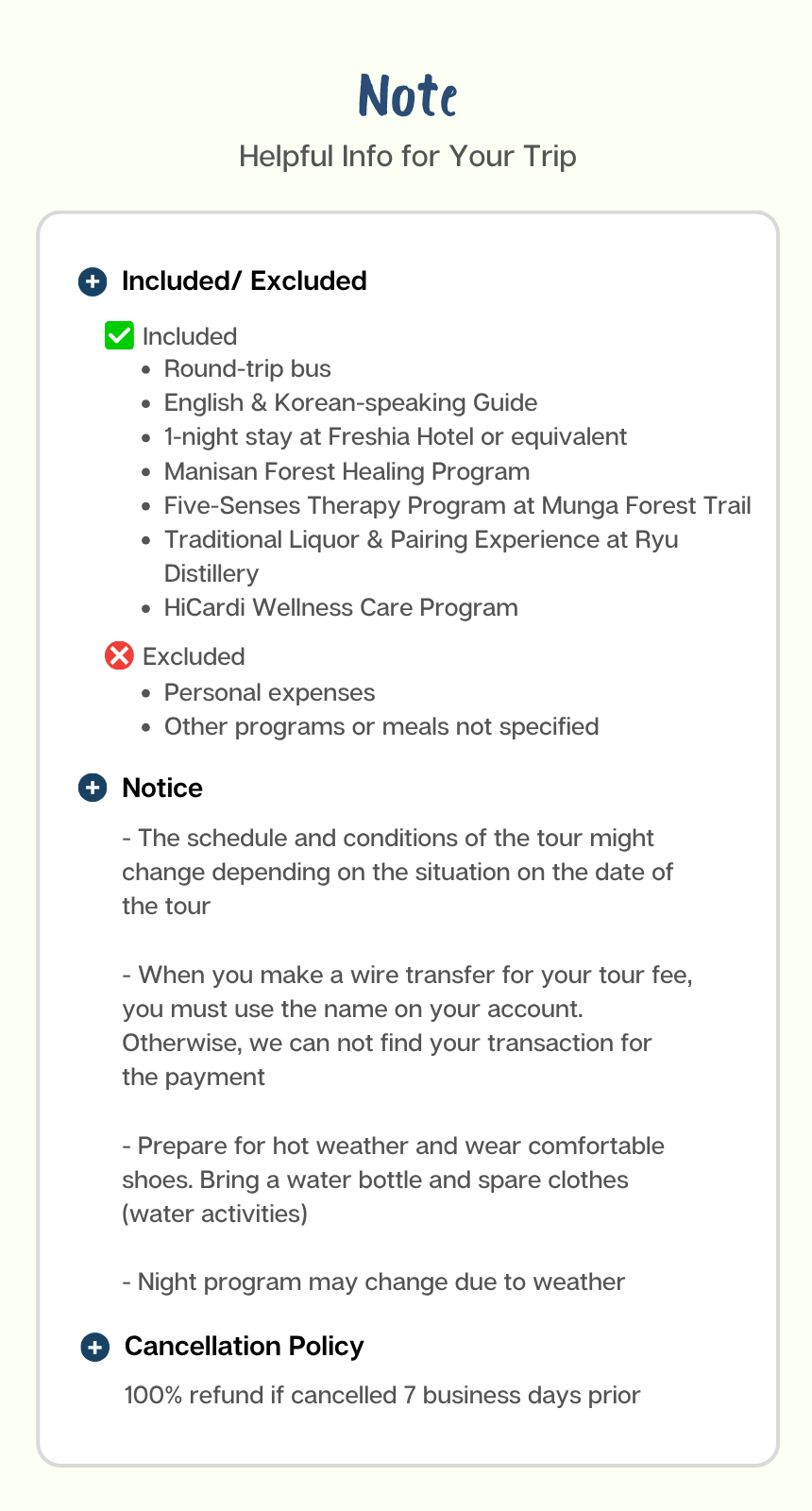 Ganghwa Manisan Forest Wellness Retreat