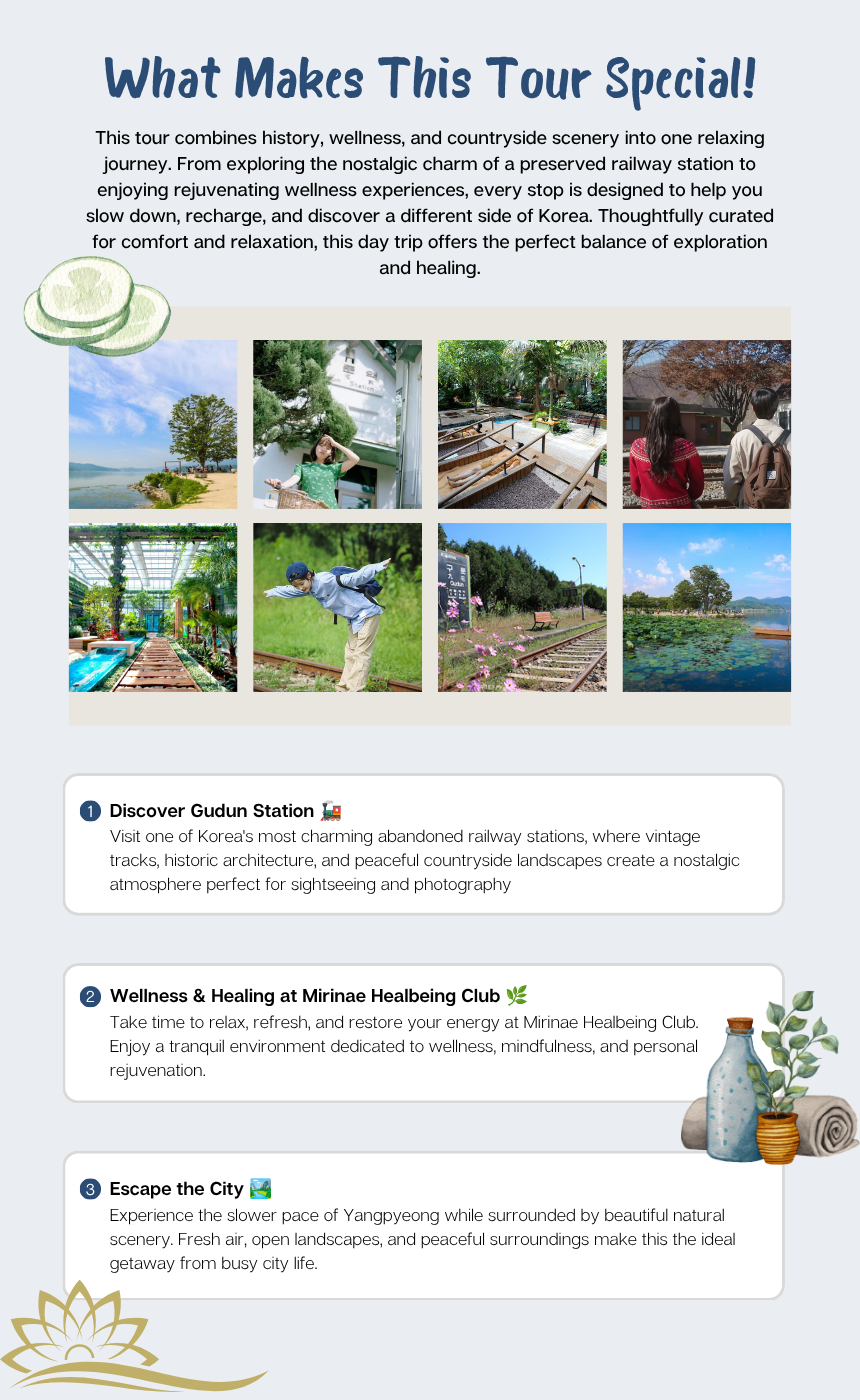 7/19 EG Yangpyeong Korea Sauna & Wellness Healing Tour
