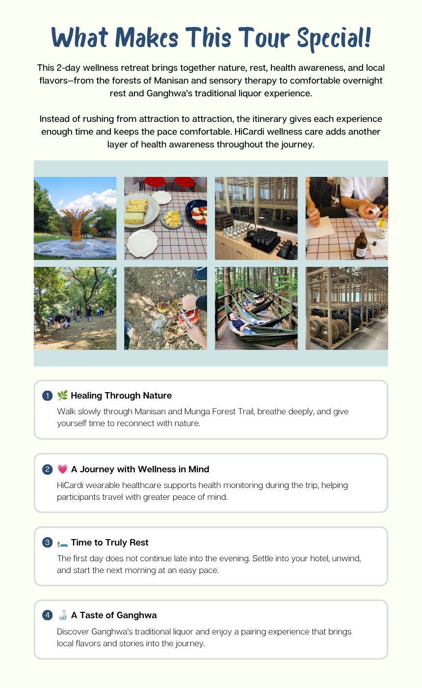 Ganghwa Manisan Forest Wellness Retreat