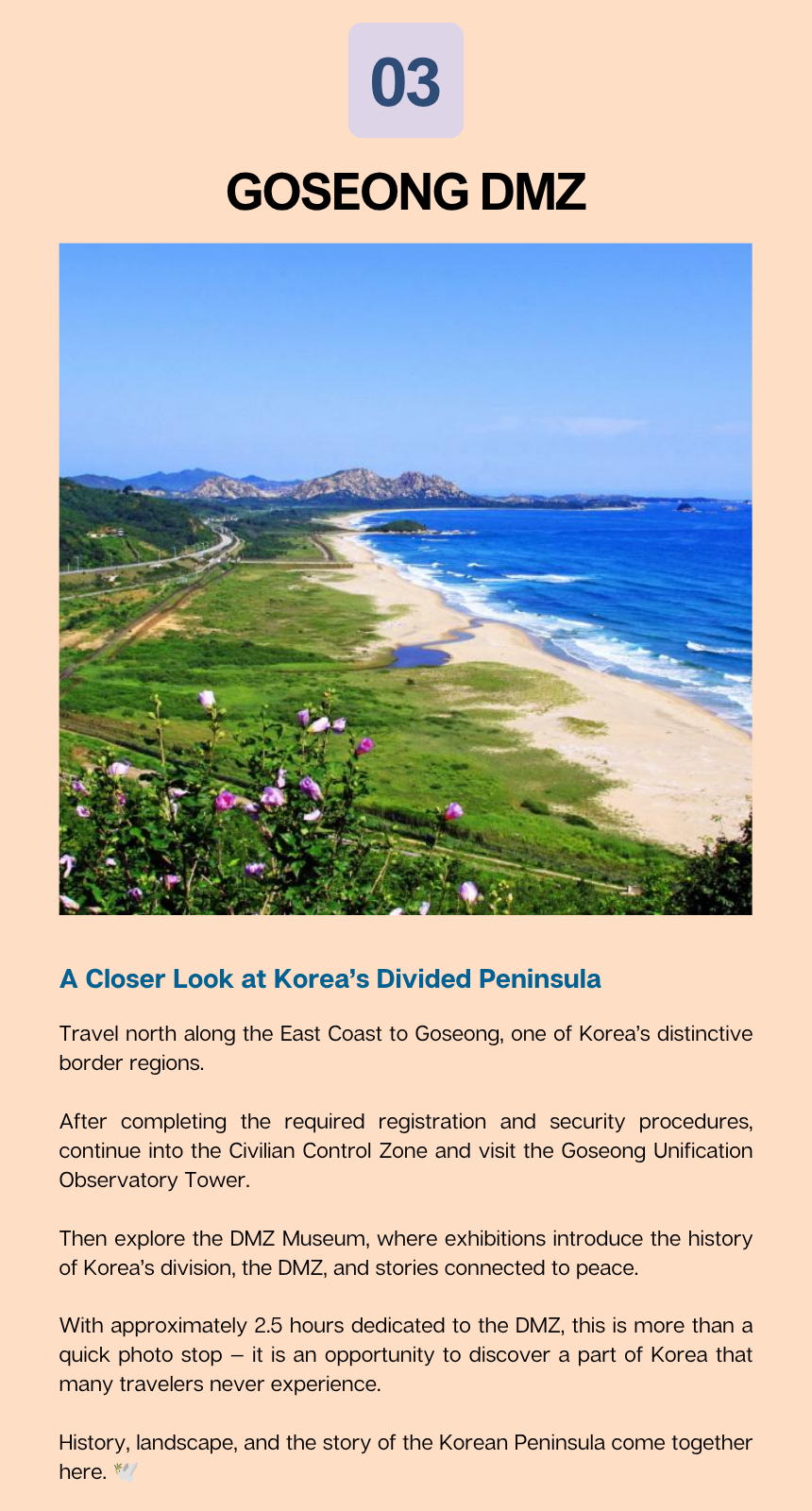 [10/18] Seorak & Sokcho Scenic Escape with Goseong DMZ