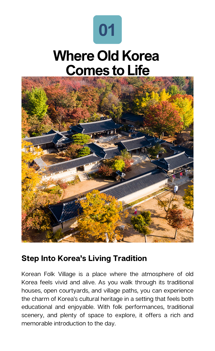 [5/10] Korean Folk Village & Suwon Hwaseong Fortress Tour