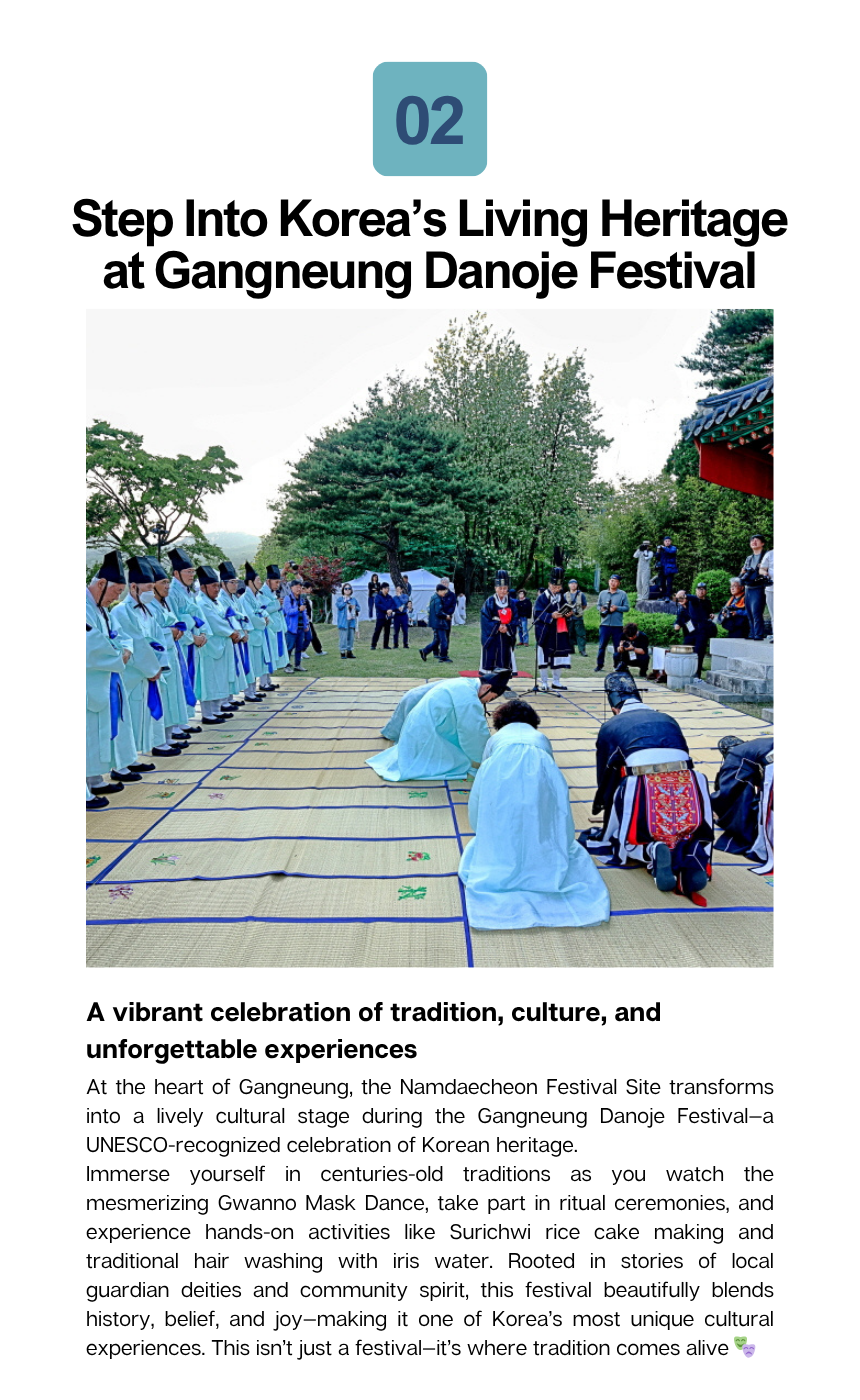 Hop into Gangneung โ Danoje Festival