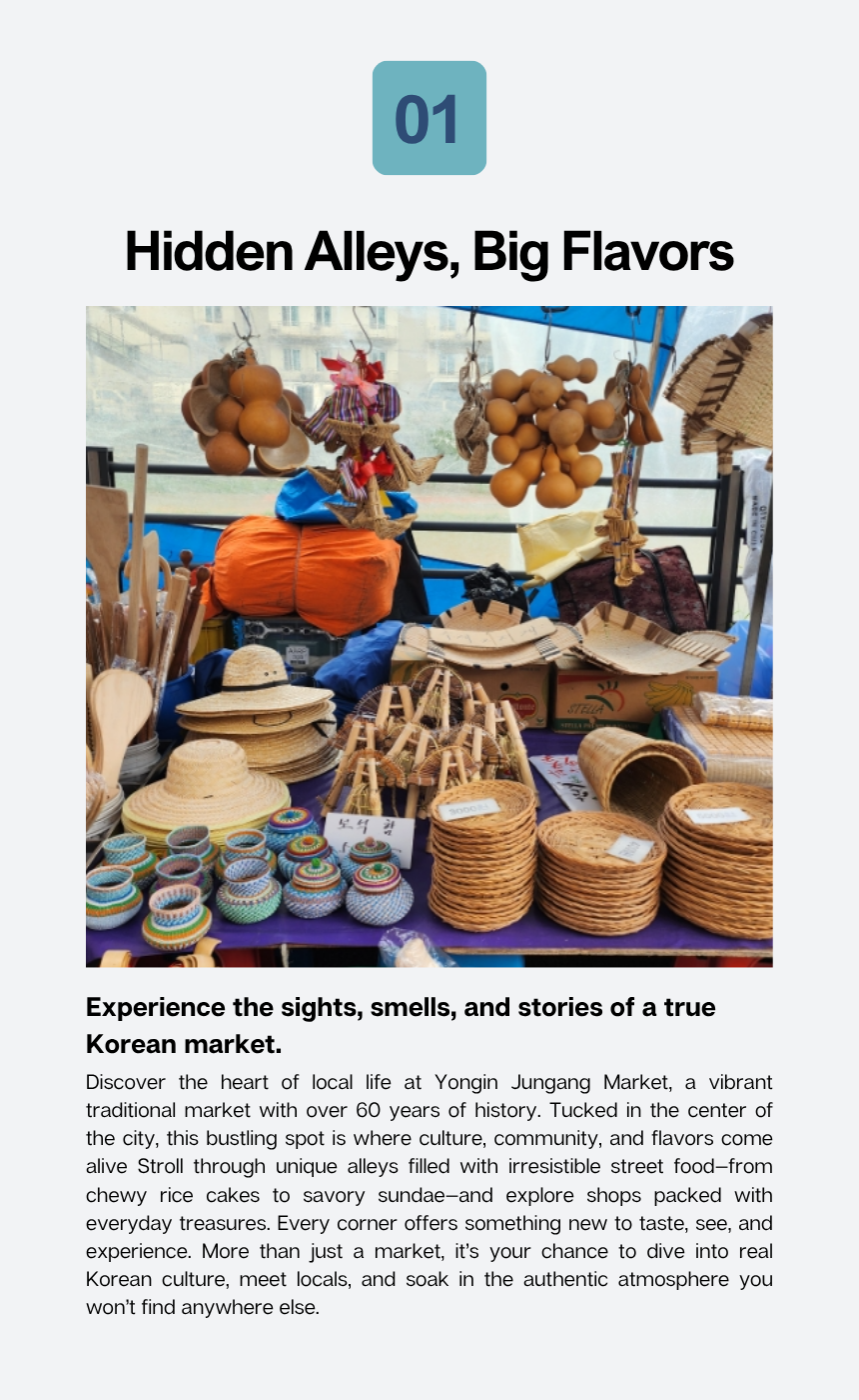 [6/13, 6/27] Everland Theme Park & Yongin Market Day Tour