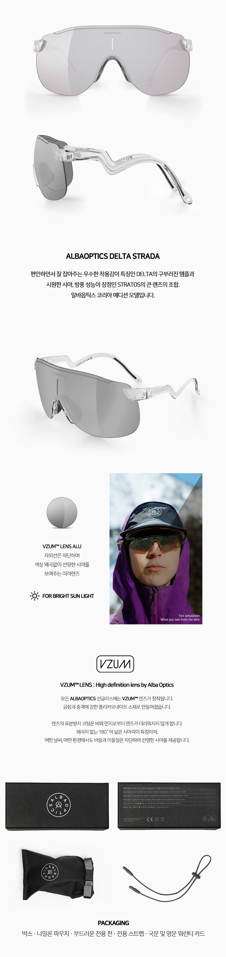 ALBAOPTICS DELTA STRADA (ALU)