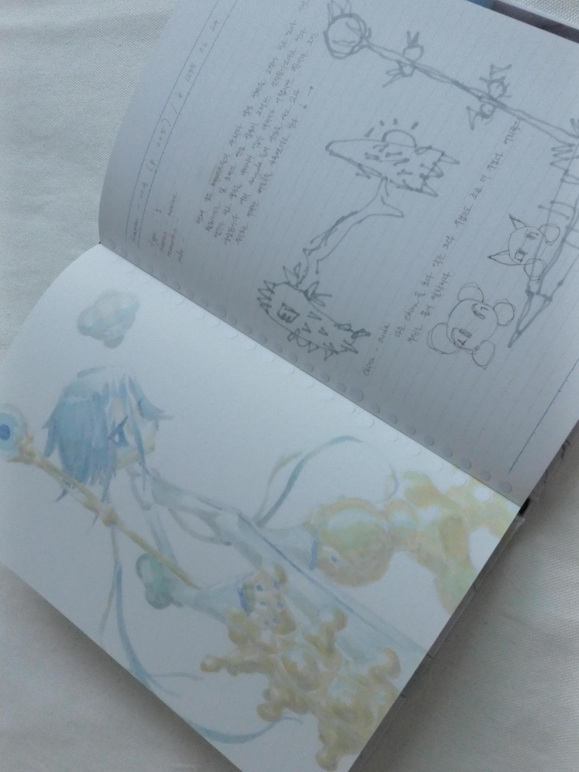 <records from a nameless world> artbook