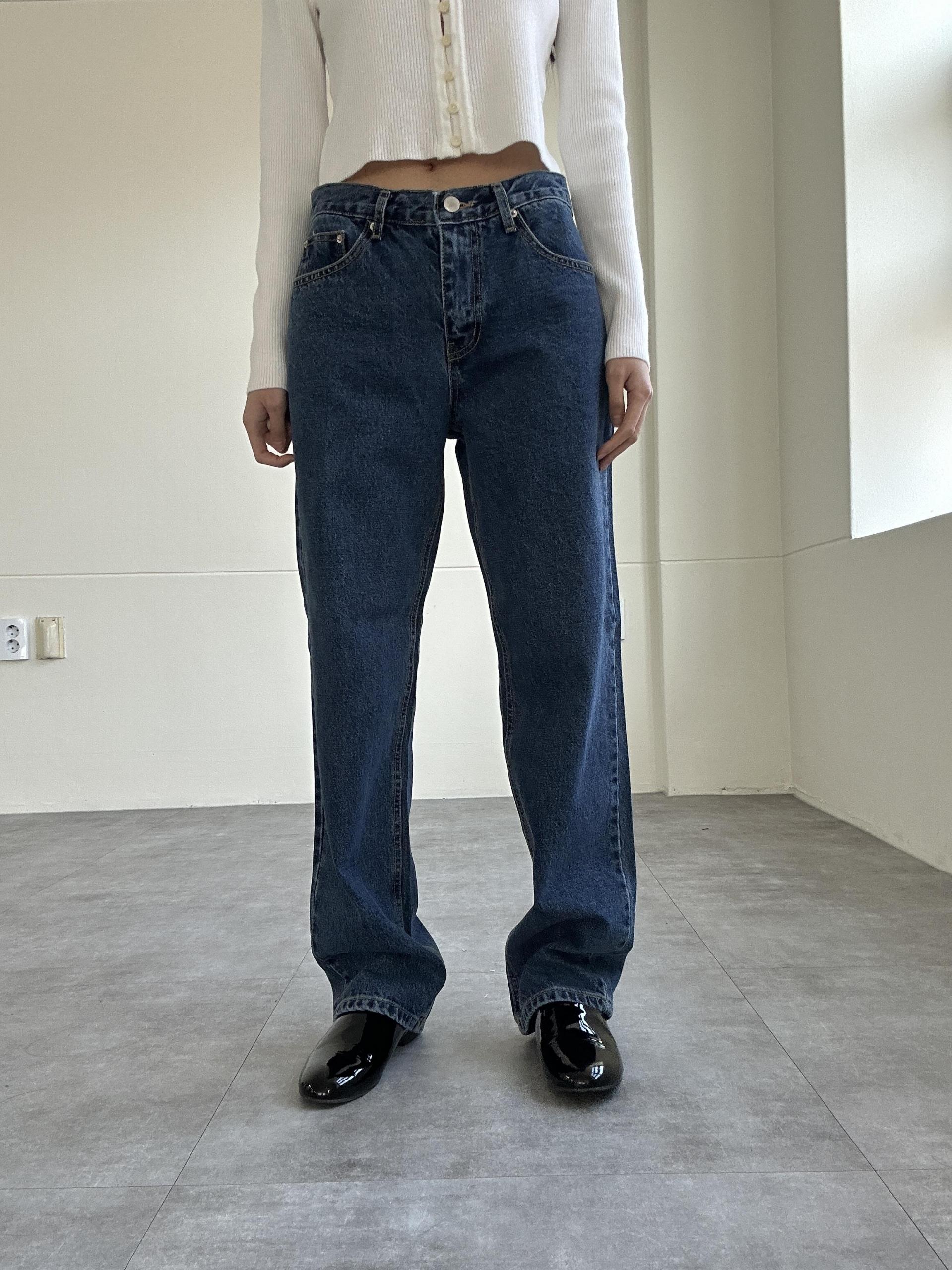 스트레이트 진청 데님 PT 상세 이미지 24